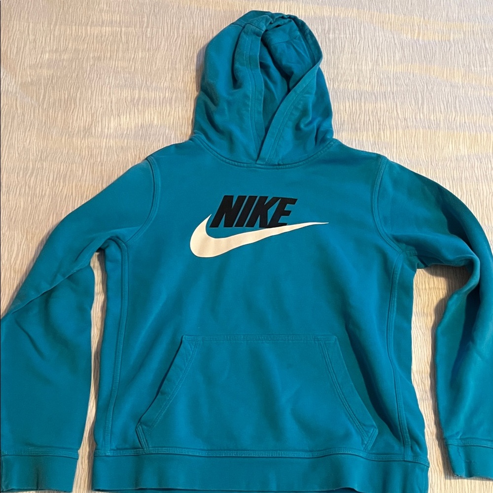 Nike Turquoise Pullover Hoodie